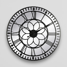 60cm Bahar Mirror Silent Wall Clock