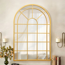 Ingrid Arched Metal Wall Mirror