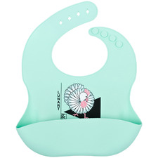Rooster Ultra Soft Silicone Bib