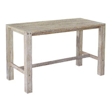 Lumi Acacia Wood Outdoor Bar Table