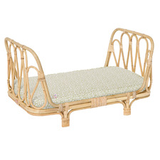 Poppie Toys Olive Leaves Day Bed & Mattress Doll Furniture