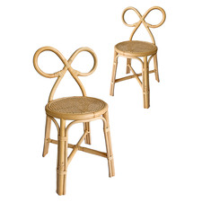 Poppie Toys Mini Bow Chairs Doll Furniture (Set of 2)