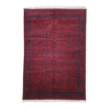 Kamiar Khal Mohammadi Hand-Knotted Wool Bokhara Rug
