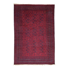 Yaqubkhani Antique-Style Hand-Knotted Wool Rug
