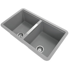 Sholto 820mm Double Granite Composite Kitchen Sink