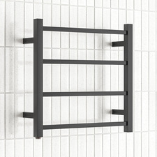 520 x 500mm 4 Bar Squared Heated Towel Rail