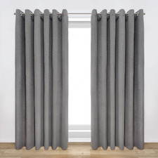 Saidee Eyelet Blockout Curtains (Set of 2)