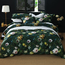 Floral Lorenza Cotton Quilt Cover Set