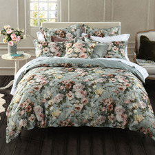 Odile Cotton Sateen Quilt Cover Set