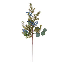 Blueberry Evergreen Christmas Ornament