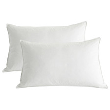 Australian Wool-Blend Rich Standard Pillows (Set of 2)