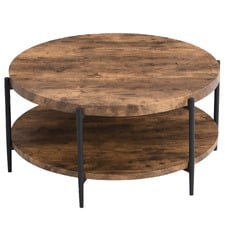 Niko 2-Tier Round Coffee Table