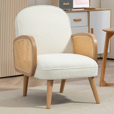 Attila Rubberwood Armchair