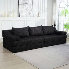 Newbury 4 Seater Double Chenille Sofa Bed