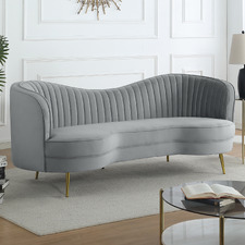 Atasha 3 Seater Velvet Sofa