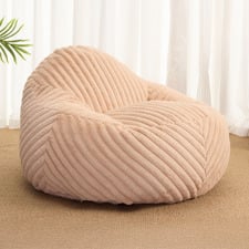 Blanche Faux Fur Lounge Chair