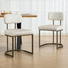 Ricano Velvet Dining Chairs (Set of 2)