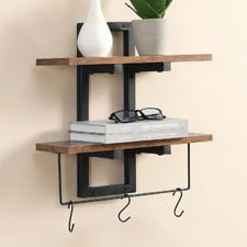 Aeon 2 Tier Fixed Bracket Shelf