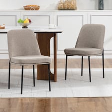 Kendra Upholstered Dining Chairs (Set of 2)
