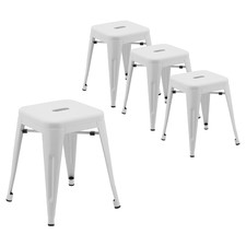 45cm Einna Tolix Inspired Counter Stools (Set of 4)