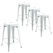 66cm Einna Tolix Inspired Counter Stools (Set of 4)