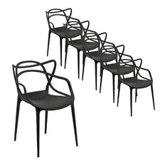 Aubrie Outdoor Dining Chairs (Set of 6)