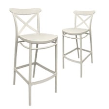 75cm Niamh Outdoor Barstools (Set of 2)