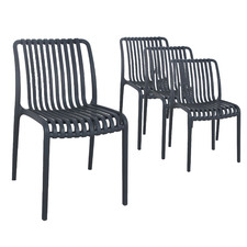Gracia Outdoor Dining Chairs (Set of 4)