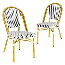 Alani Parisian Outdoor Dining Chairs (Set of 2)
