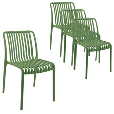 Gracia Outdoor Dining Chairs (Set of 4)