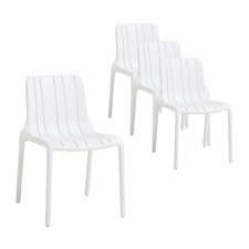 Lara Outdoor Dining Chairs (Set of 4)