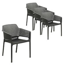 Amina Outdoor Dining Chairs (Set of 4)