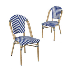 Dana  Parisian Outdoor Dining Chairs (Set of 2)