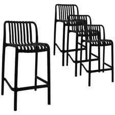 65cm Charles Outdoor Bar Stools (Set of 4)