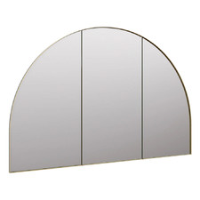 Caleb 1200mm Arch Mirrored Shaving Cabinet