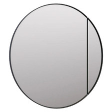 Caleb Round Bathroom Mirror Cabinet