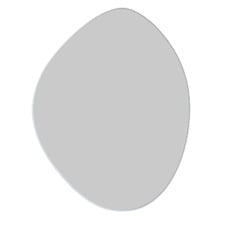 90cm Monroe Steel Wall Mirror