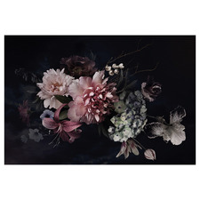 Antique Floral Assemblage II Canvas Wall Art