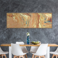 Romanticism In Armour Long Canvas Wall Art