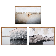 Lakeside Printed Wall Art Triptych