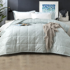 Sage Josephine 500TC Jacquard Cotton Comforter Set