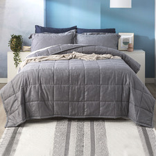Slate Paisley 500TC Jacquard Cotton Comforter Set