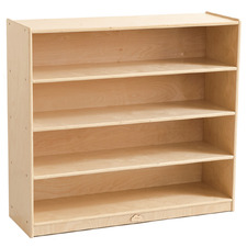 Kids' 4 Tier Bookshelf & Toy Storage