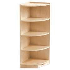 Jooyes Kids' 4 Tier Corner Shelf
