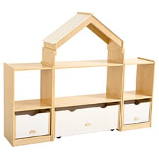 Kids' Percy Room Divider & Bookcase