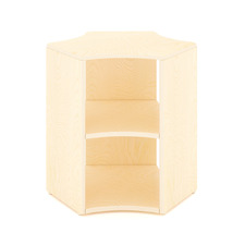 Kids' Clara 2 Tier Polygon Bookcase