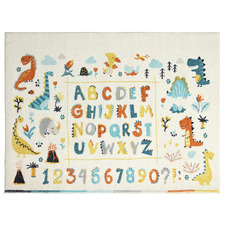 Alphabet Allie Power-Loomed Rug