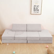 10 Piece All 4 Kids Brooks Modular Play Sofa Set