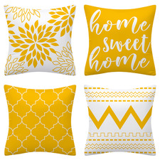 4 Piece Cushion Cover Set