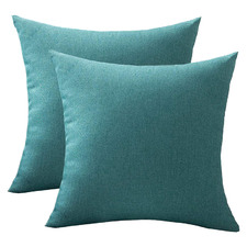 Solid Outdoor Cushion Covers (Set of 2)